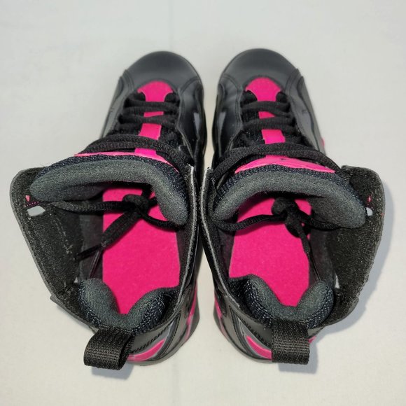 Air Jordan True Flight GS Black/ Dark Grey/ Deadly Pink 342774-009 US Size 5.5Y - Picture 5 of 8